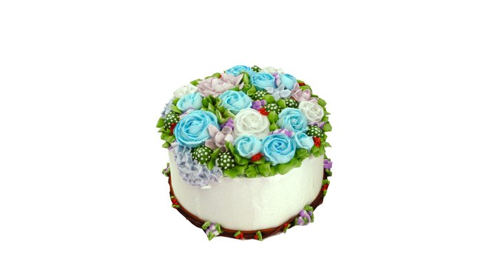 Cake Skanned 3D Model
