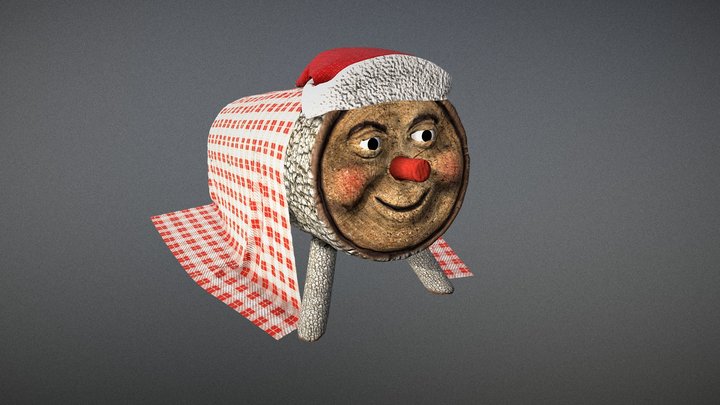 Caga Tio - NADAL 3D Model