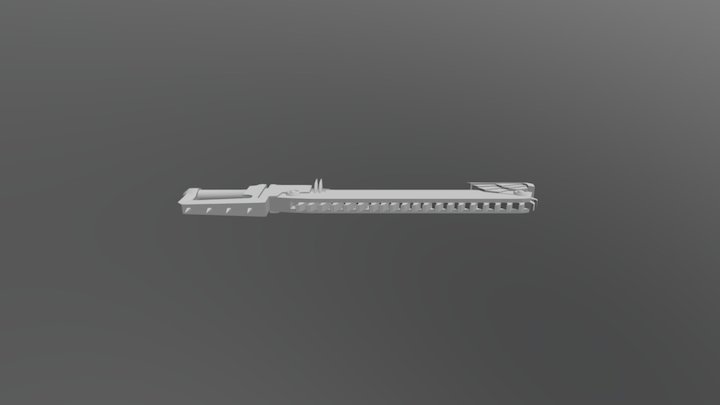 Redone chainsword 3D Model