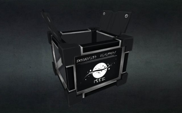 Crate 3D Model