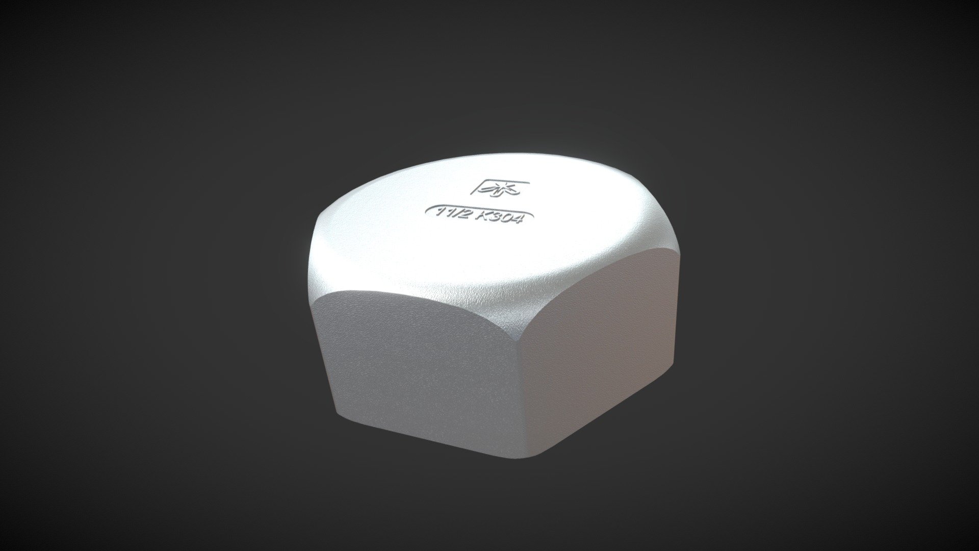 İç Dişli Kör Tapa — Sketchfab embed 3D viewer