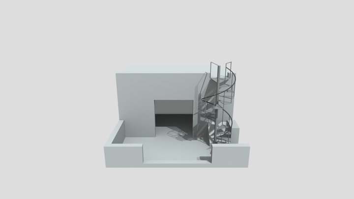 Escalera Caracol 3D Model