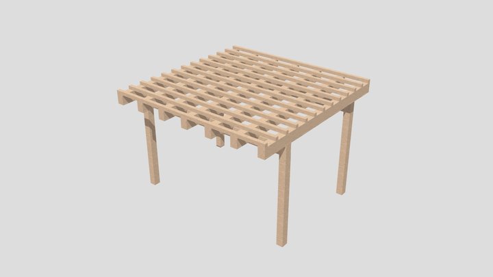New Pergola 2 3D Model