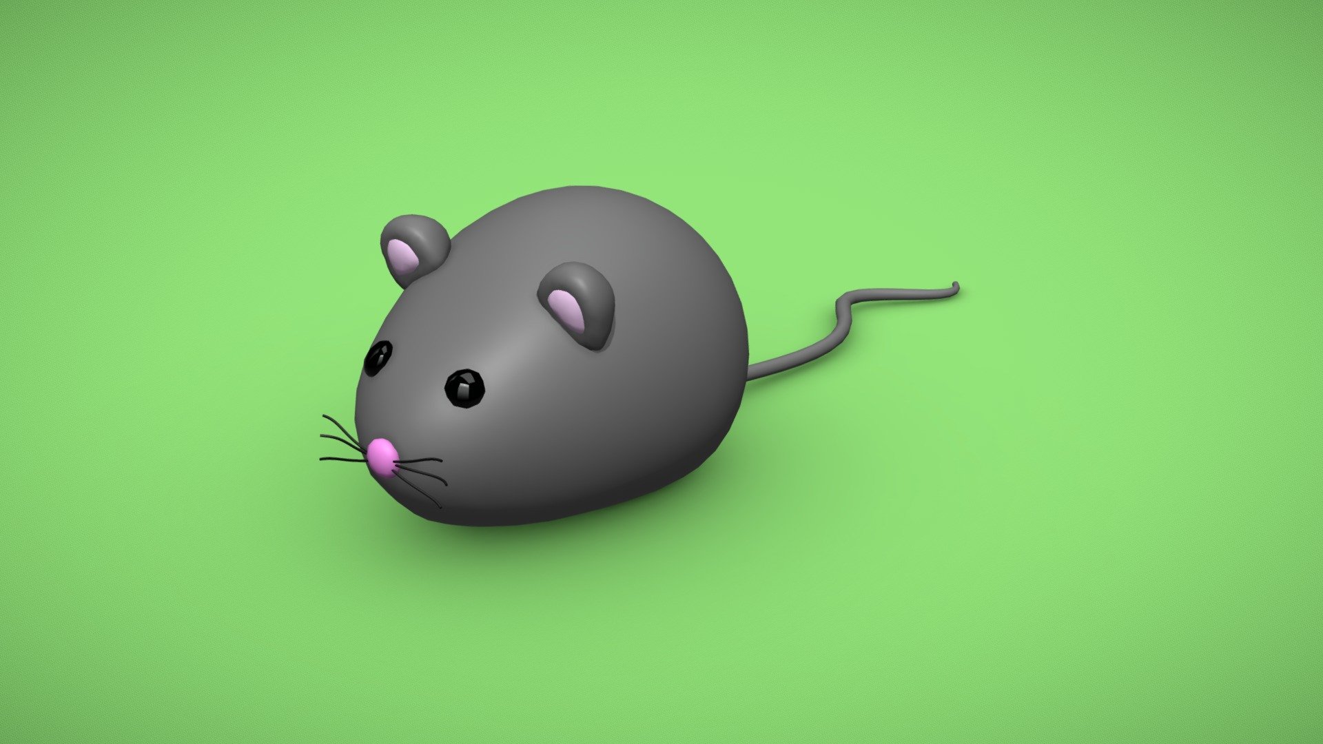 Cute Mouse - Download Free 3D model by 🎀 ☆彡[ꜰᴇʟɪx ʏᴀᴅᴏᴍɪ]彡☆ 🎀  (@felixyadomi) [6f782c7]
