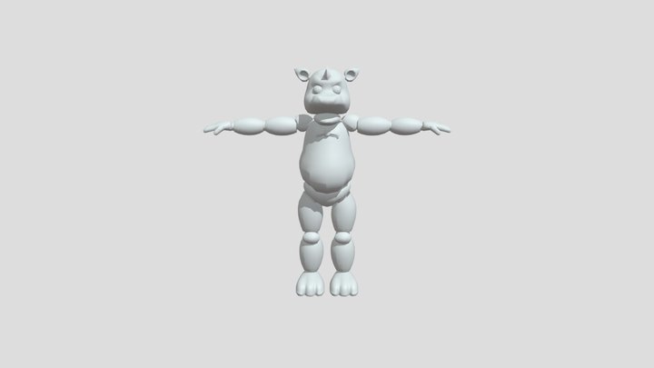 P02A - Unicorn 3D Model