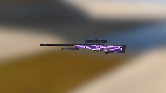 AWP | Lightning Strike Remastered v1 3D Model