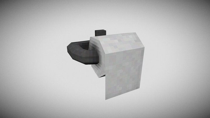 PSX Toilet Paper - Attached 3D Model