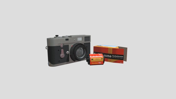 Kodachrome Camera 3D Model