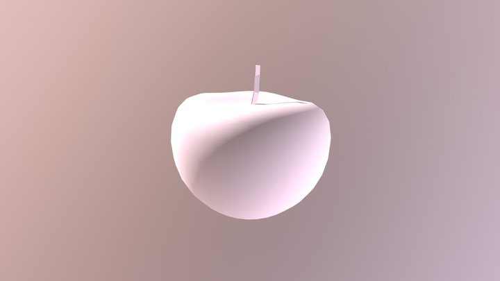 Apple 3D Model