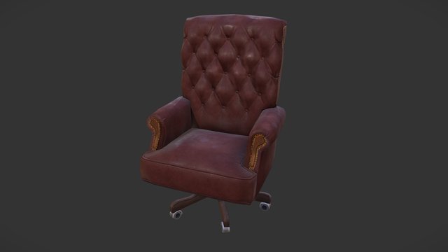 Big Chair 3D Model