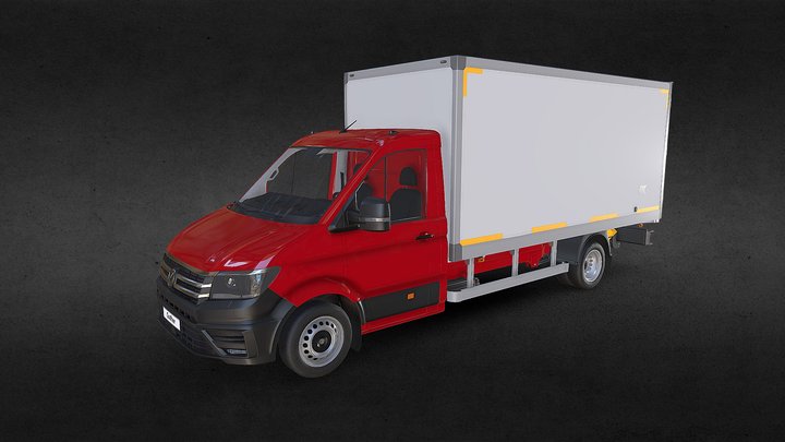 Furgon-Refrejerator L5 B 3D Model