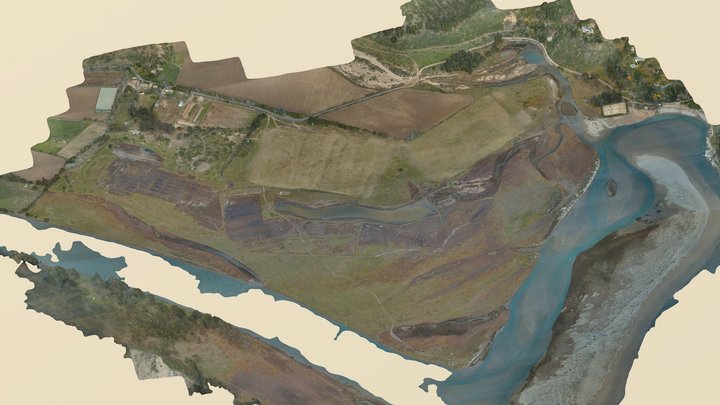 Salinas de Pullally, El Romeral, Chile 3D Model
