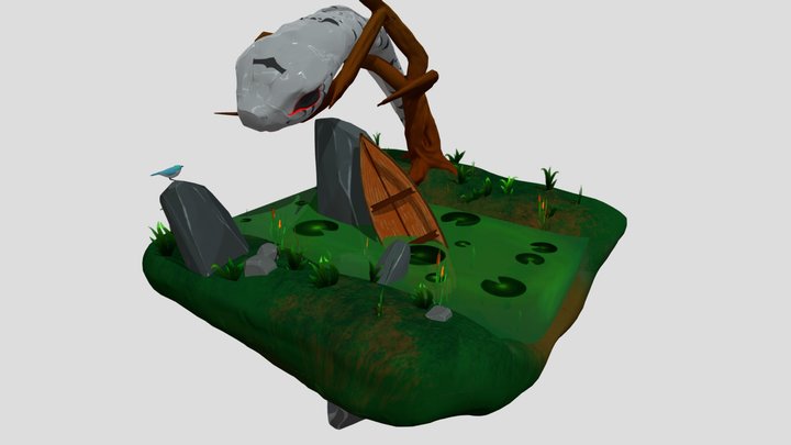 The snake's patience 3D Model