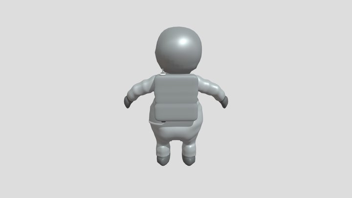 Astronauta Model 3D Model