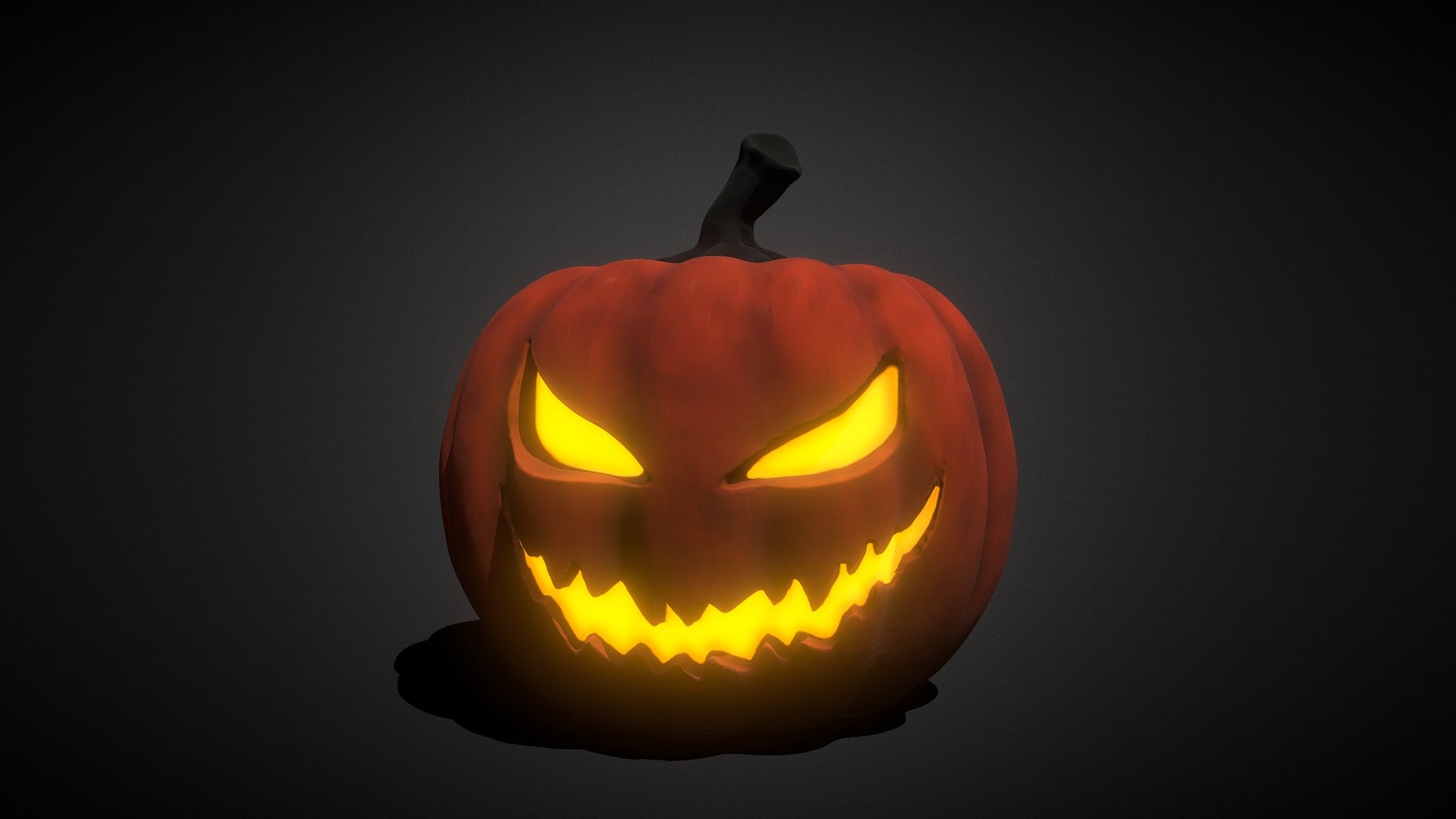 Halloween Pumpkin - 3D model by luketawyl [6f7ddf9] - Sketchfab