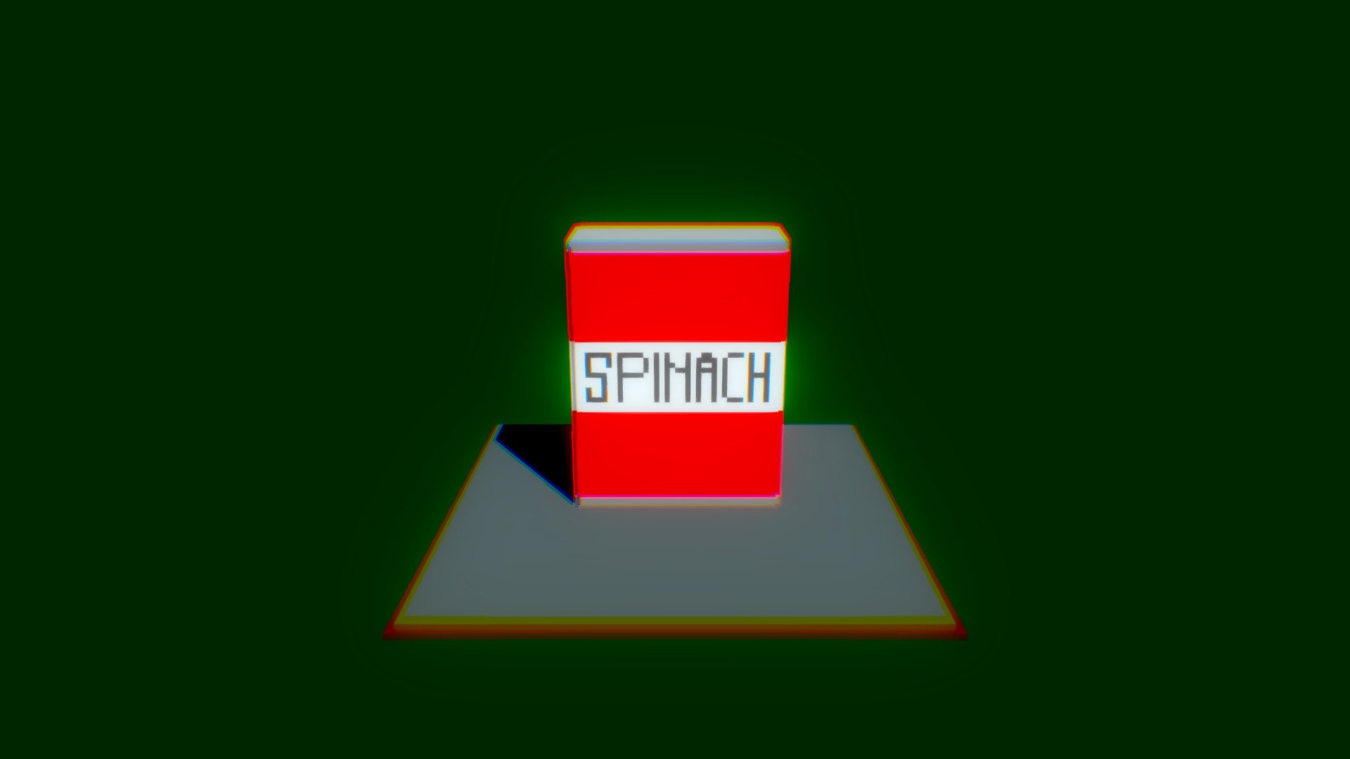 Popeye Spinach Can