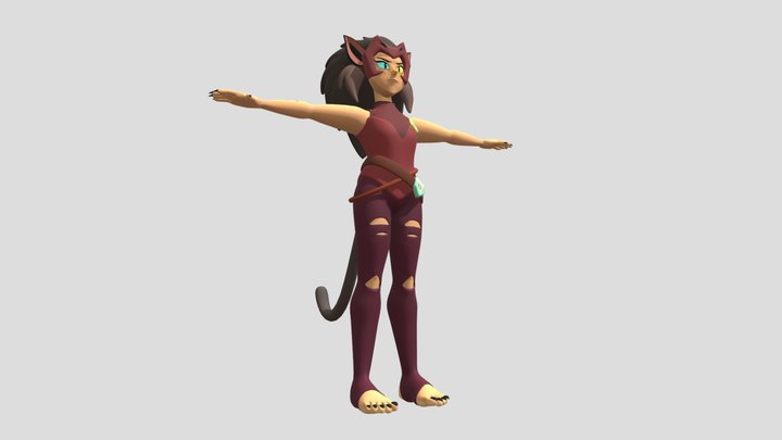 Catra – Modelo 3D gratuito STL