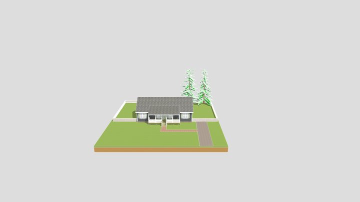 Alberta 4 - Elevation 3D Model