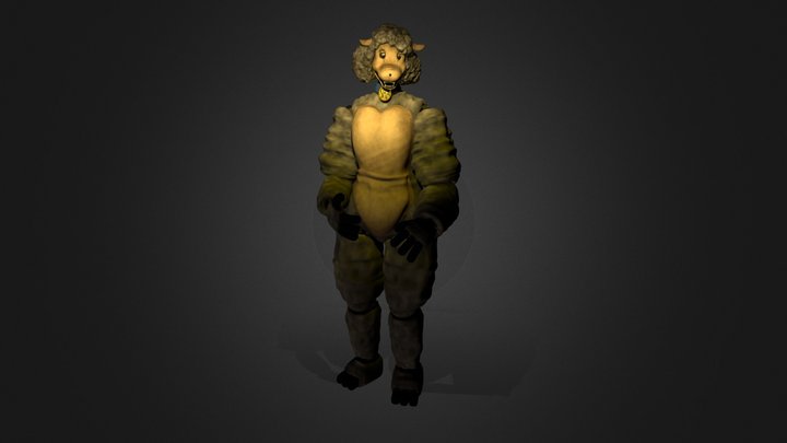 Sha The Sheep 1974 3D Model