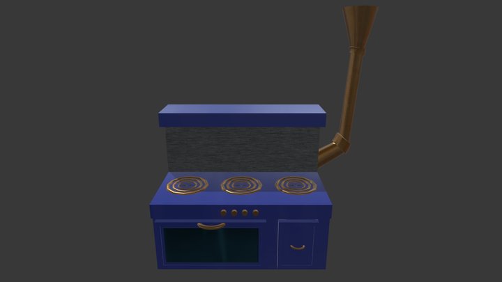 Stove 3D Model