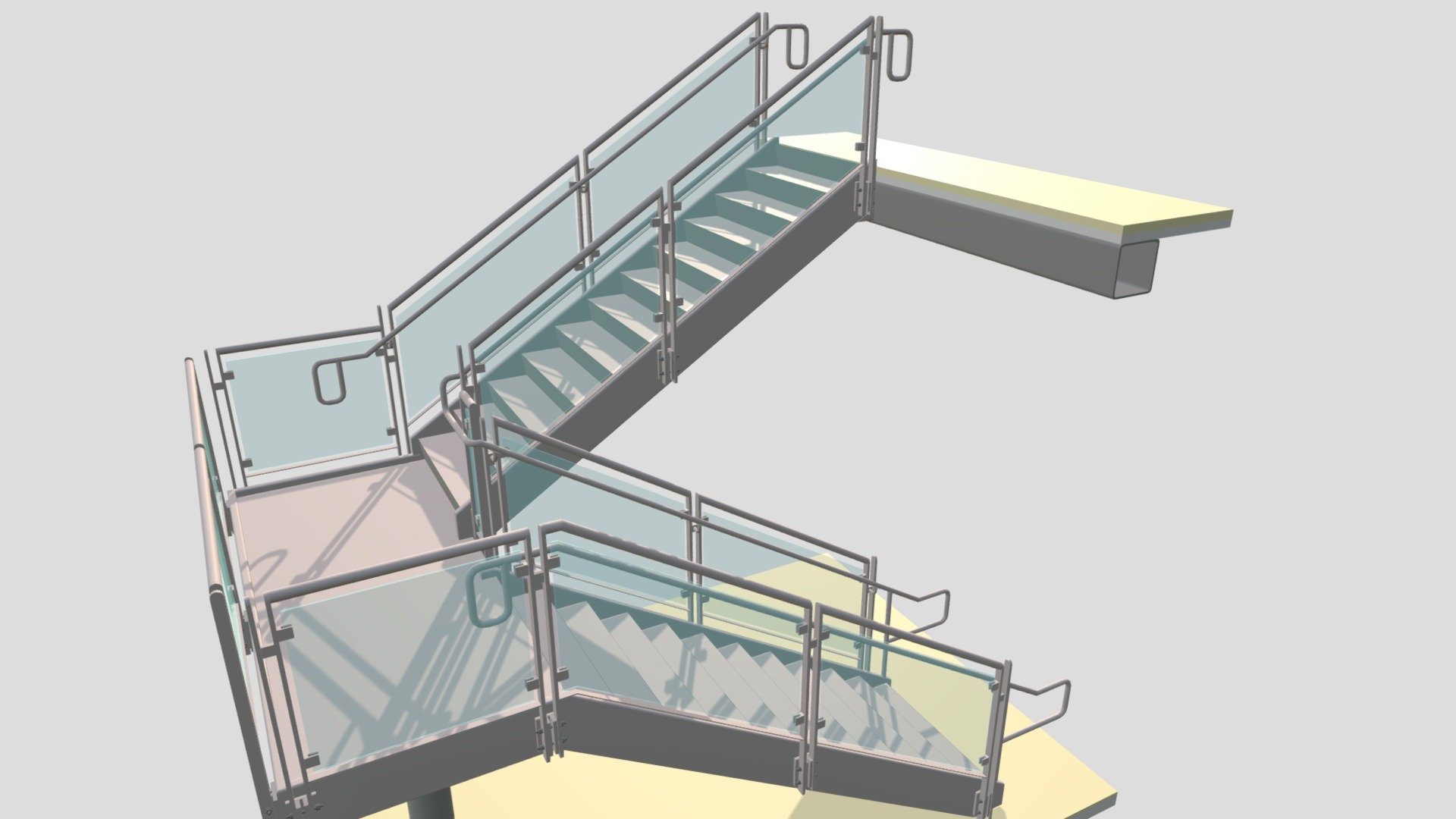 Interior Glass Rails