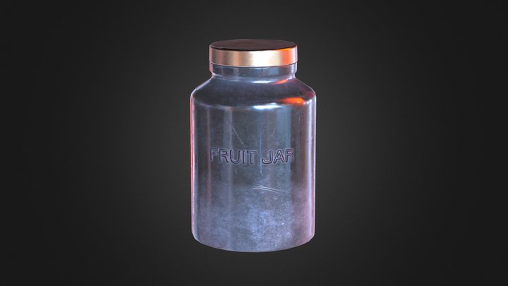 Glass jar – Free 3D Model STL