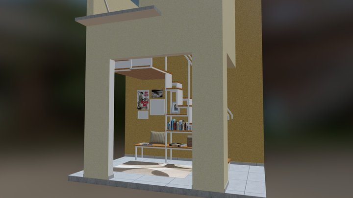 Escada Modulo1 3D Model