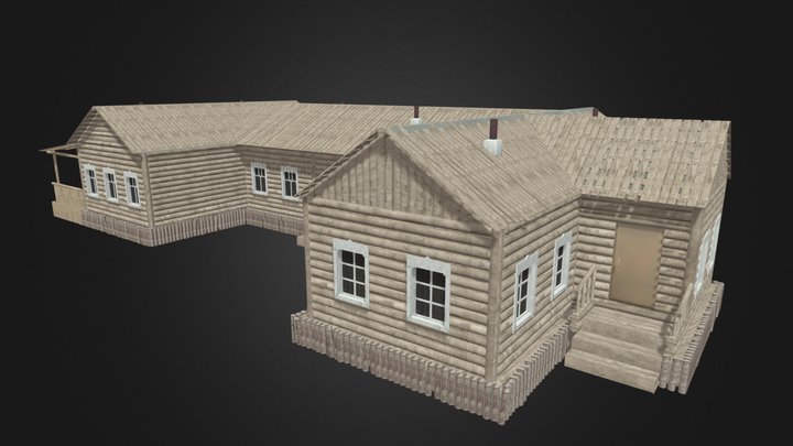 Бор детдом 3D Model