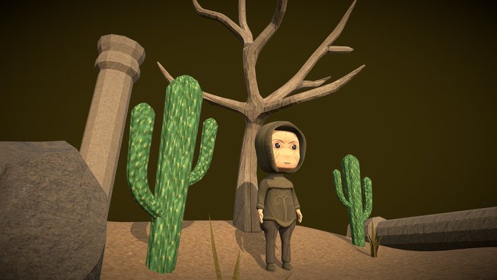 Desert 3D Model