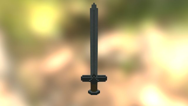 Sword Try #2 3D Model