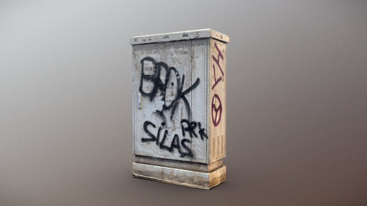 Internet Counter - Low Poly - 2k 3D Model