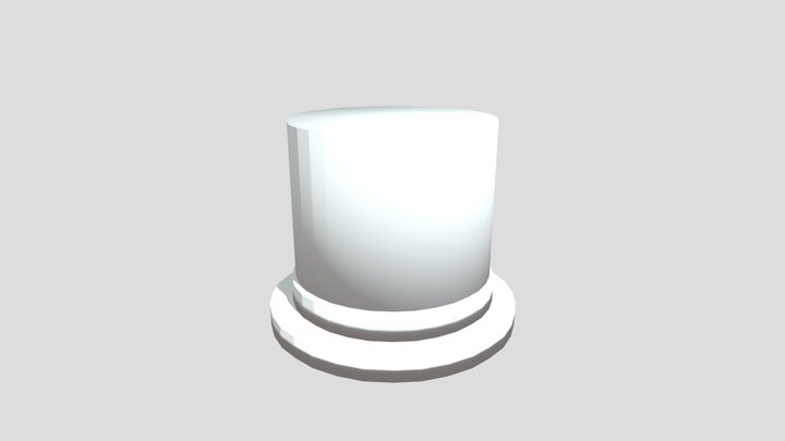 tophat cosmetic for gtag fangames 3D Model