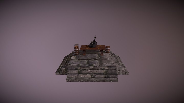Dungeon Treasure 3D Model
