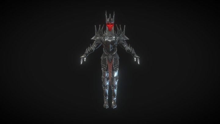 Regalia of the Silent Monarch 3D Model