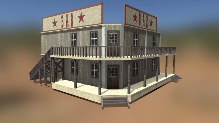 Bar 3D Model