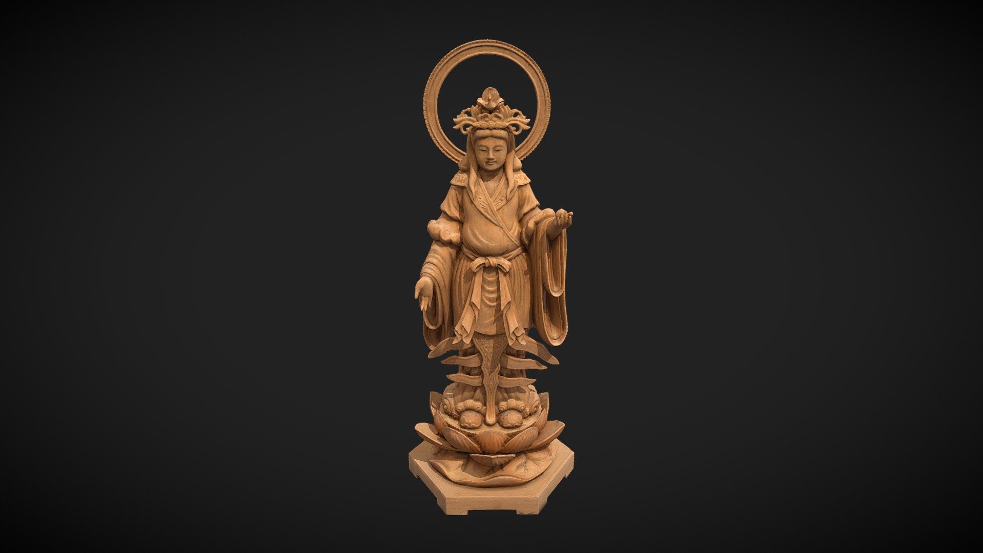 Wood Carving by Yoshisada Ishihara