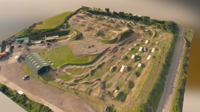 The Track Portreath, Cornwall 3D Model