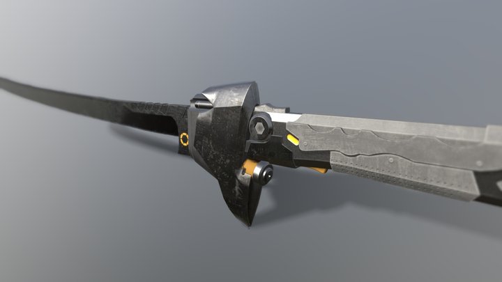 Genji - Weapon 3D Model