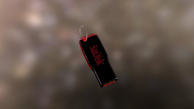 Pendrive 3D Model