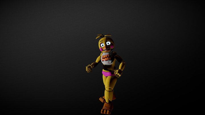 Withered Chica FNaF VR HW - Download Free 3D model by Captian Allen  (@Allen_Animations) [604ca94]