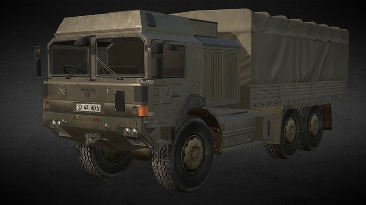 Truck 3D Model