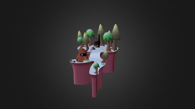 Road not taken 3D Model