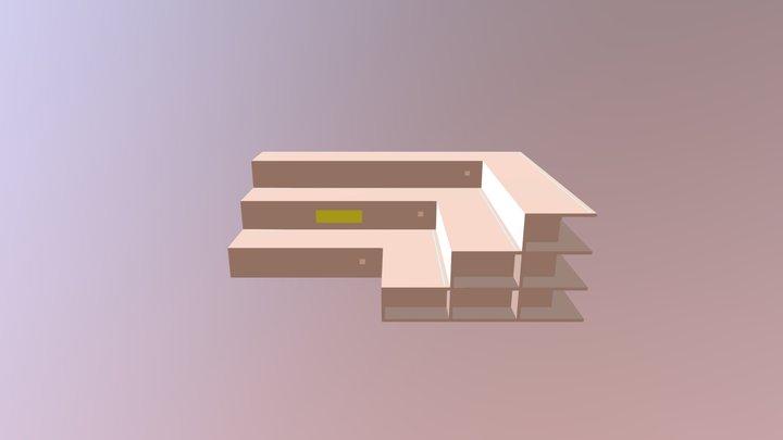 Storgata Bench 3D Model