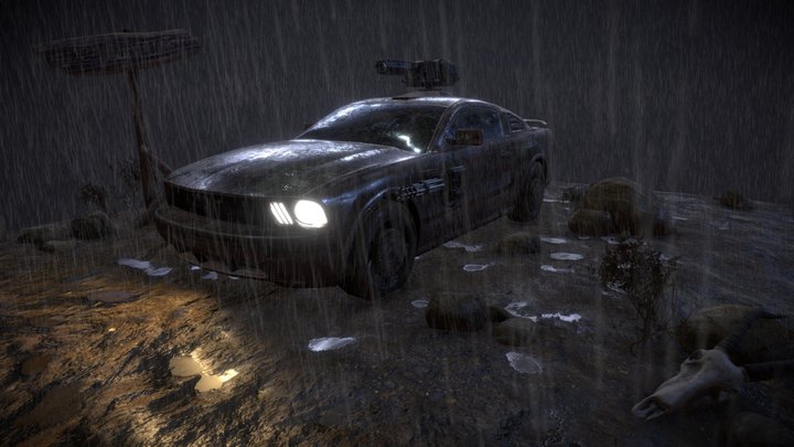 "Search for DEATH VALLEY" 3D Model