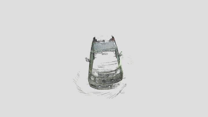 ３次元カラー点群合成結果サンプル 3D Model