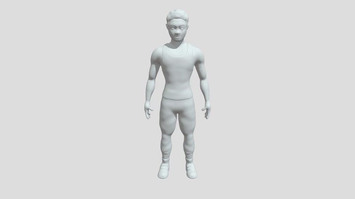 Dude 3D Model