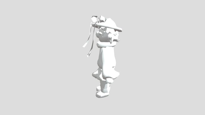 Cute Character 3D Model