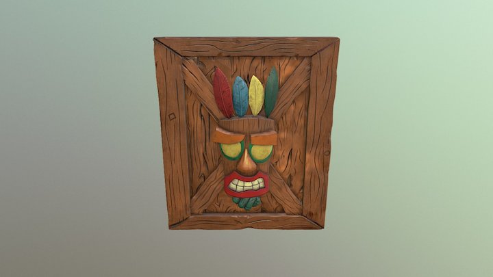 Crash-Bandicoot-Fan-Art 3D Model