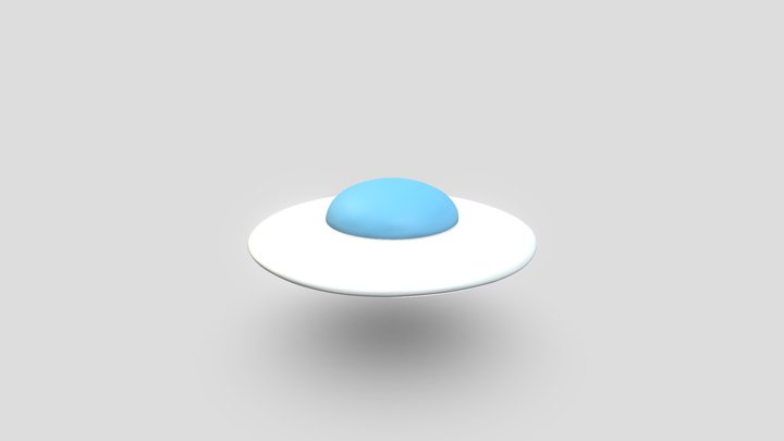Test UFO 3D Model