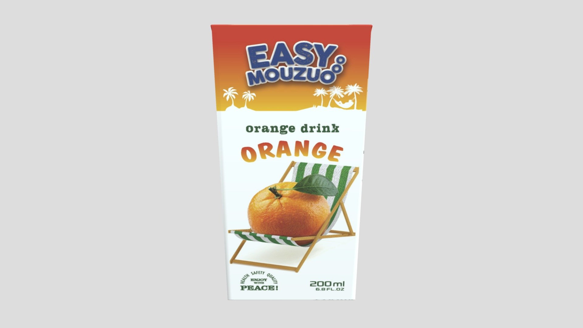 Easy Mouzooo TPK 200ml Orange